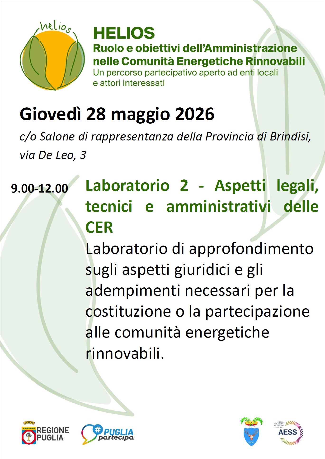 Locandina 28 maggio